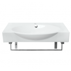 Раковина мебельная Sanita Luxe Infiniti INF65SLWB01KR белая